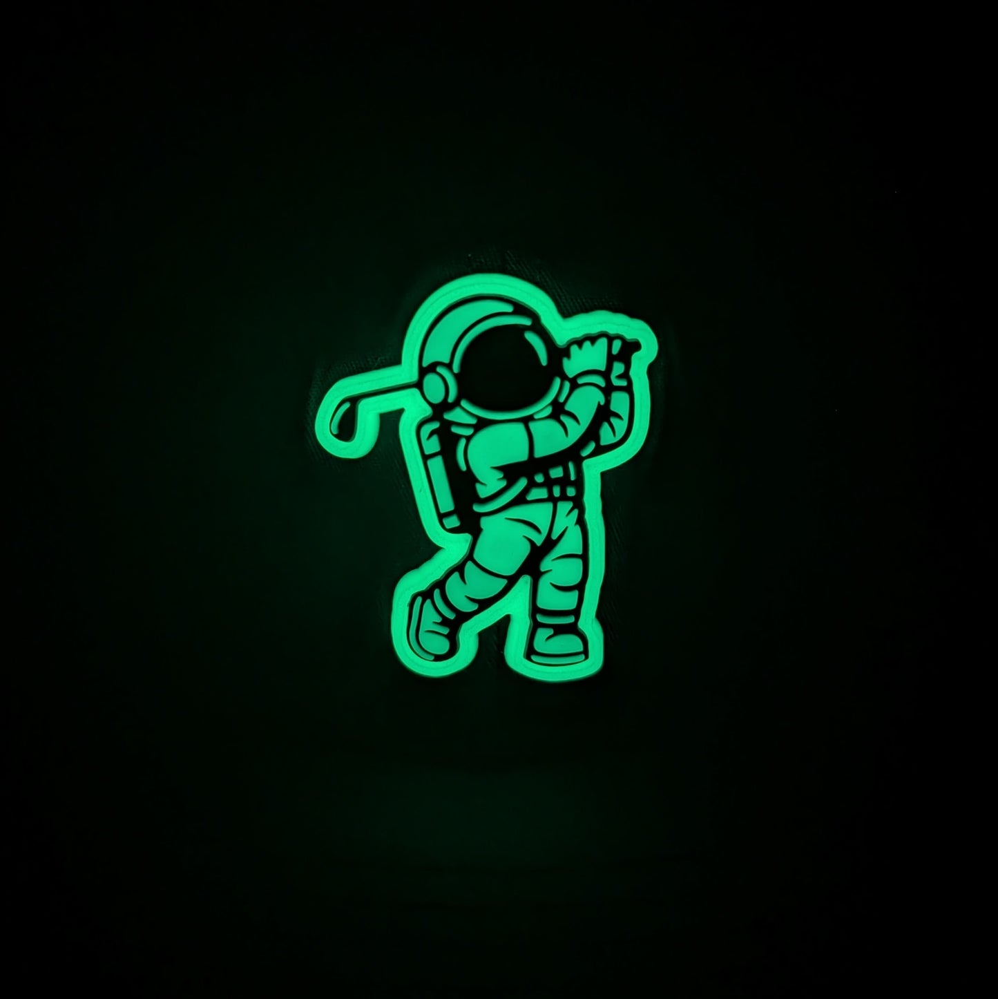 Lunar Golf Glow Snapback Hat