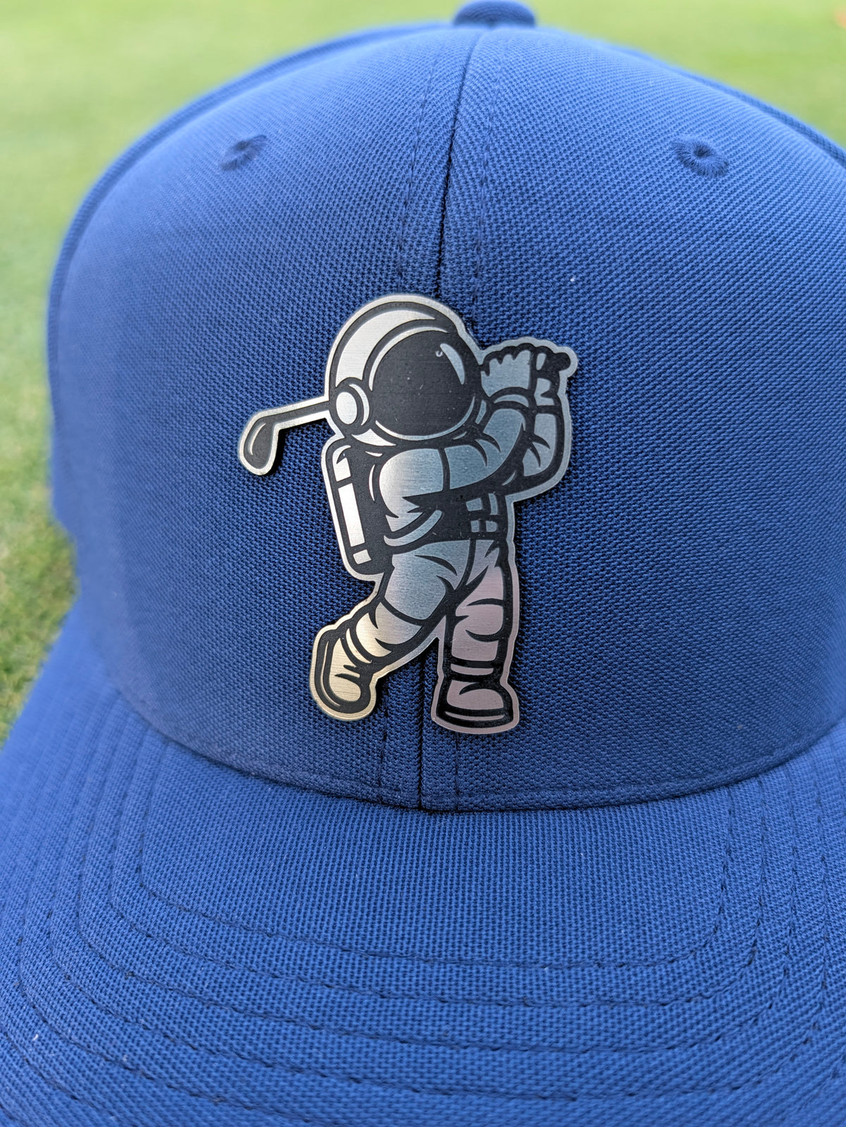 Lunar Steel Performance Golf Hat | Flexfit 110